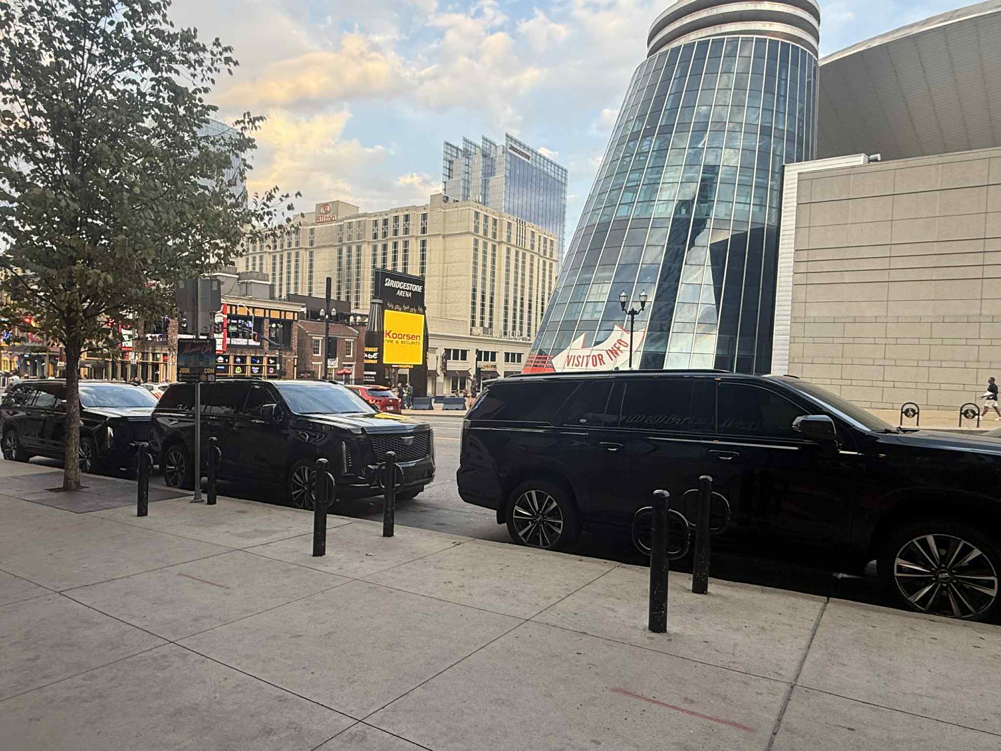 Fleet near Bridgestone Arena