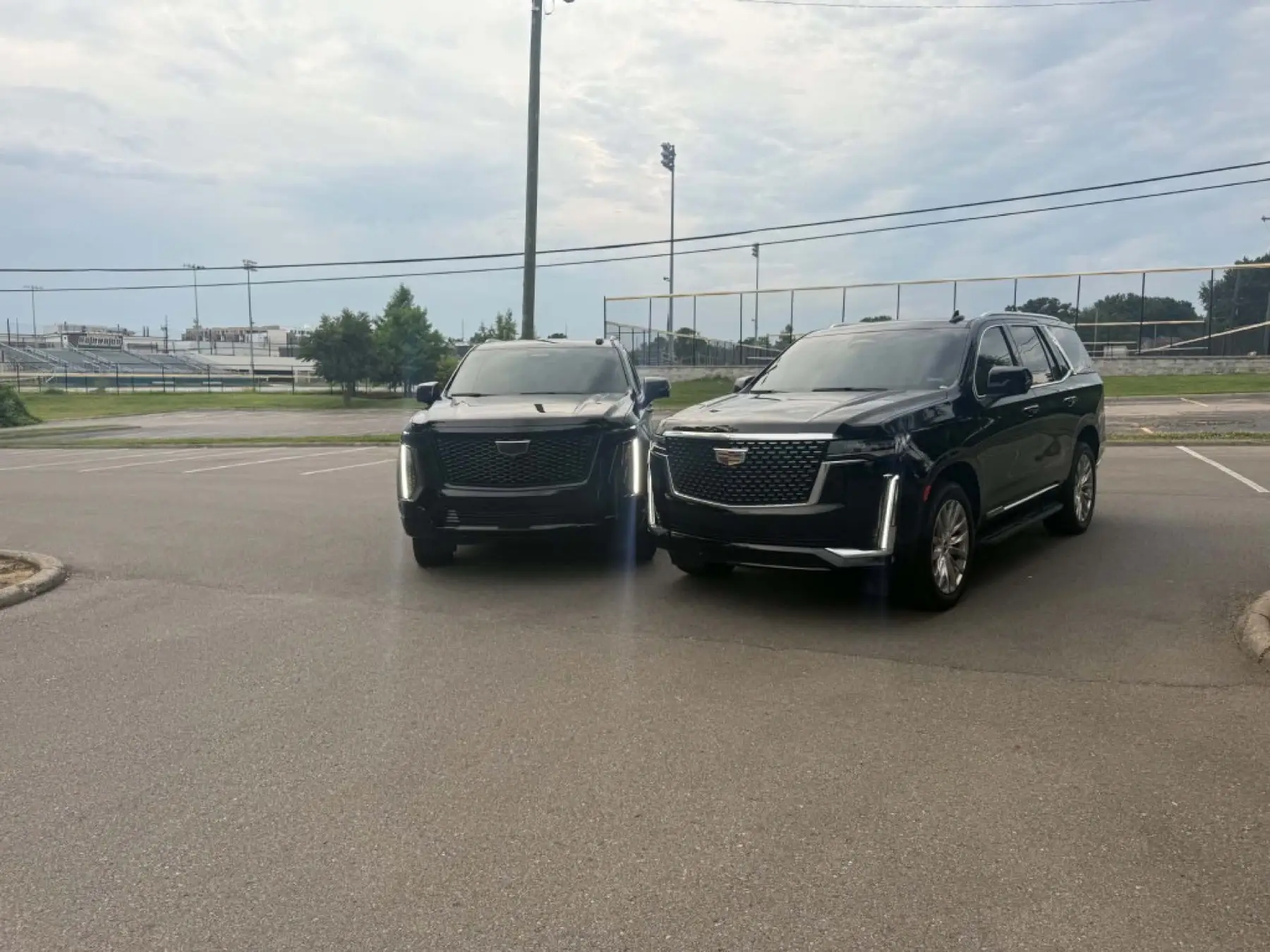 First Class Limo Escalade fleet