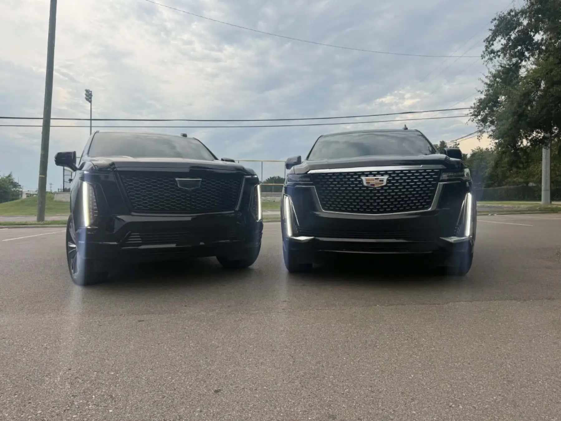 Cadillac Escalade pair ready for service